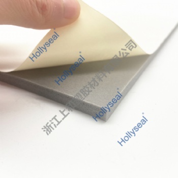 6.4mm厚低密度快回彈灰色PVC泡棉
