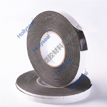 Hollyseal?1mm~25mm厚PVC軟質(zhì)黑色單面車身密封條